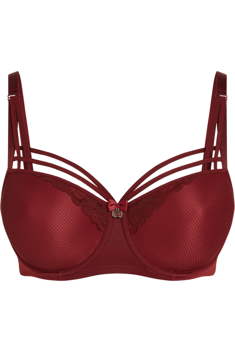 Dame de paris balcony bra midnight merlot
