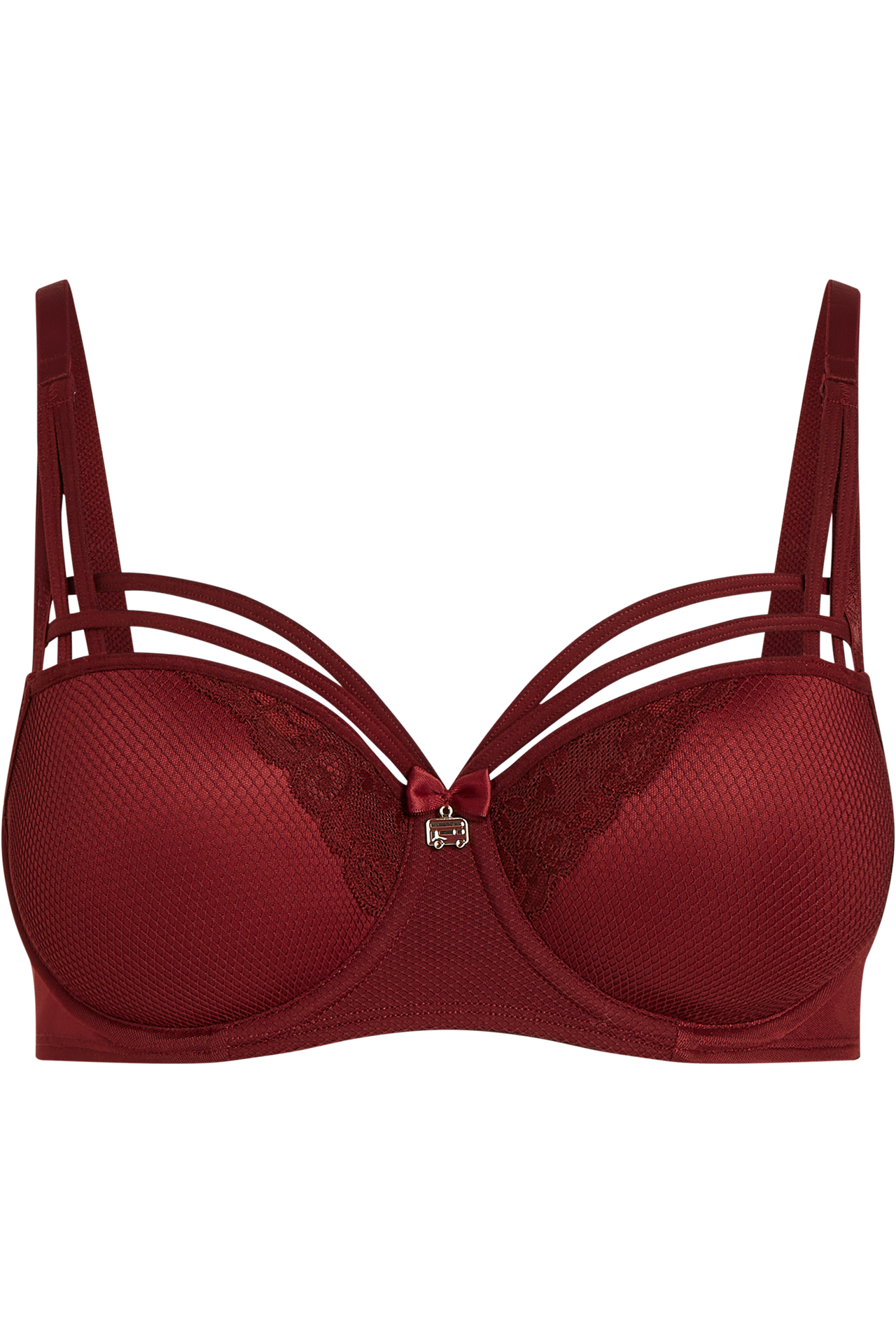 Dame de paris balcony bra midnight merlot