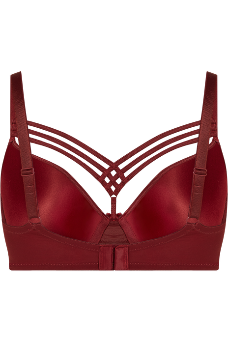 Dame de paris plunge bra midnight merlot