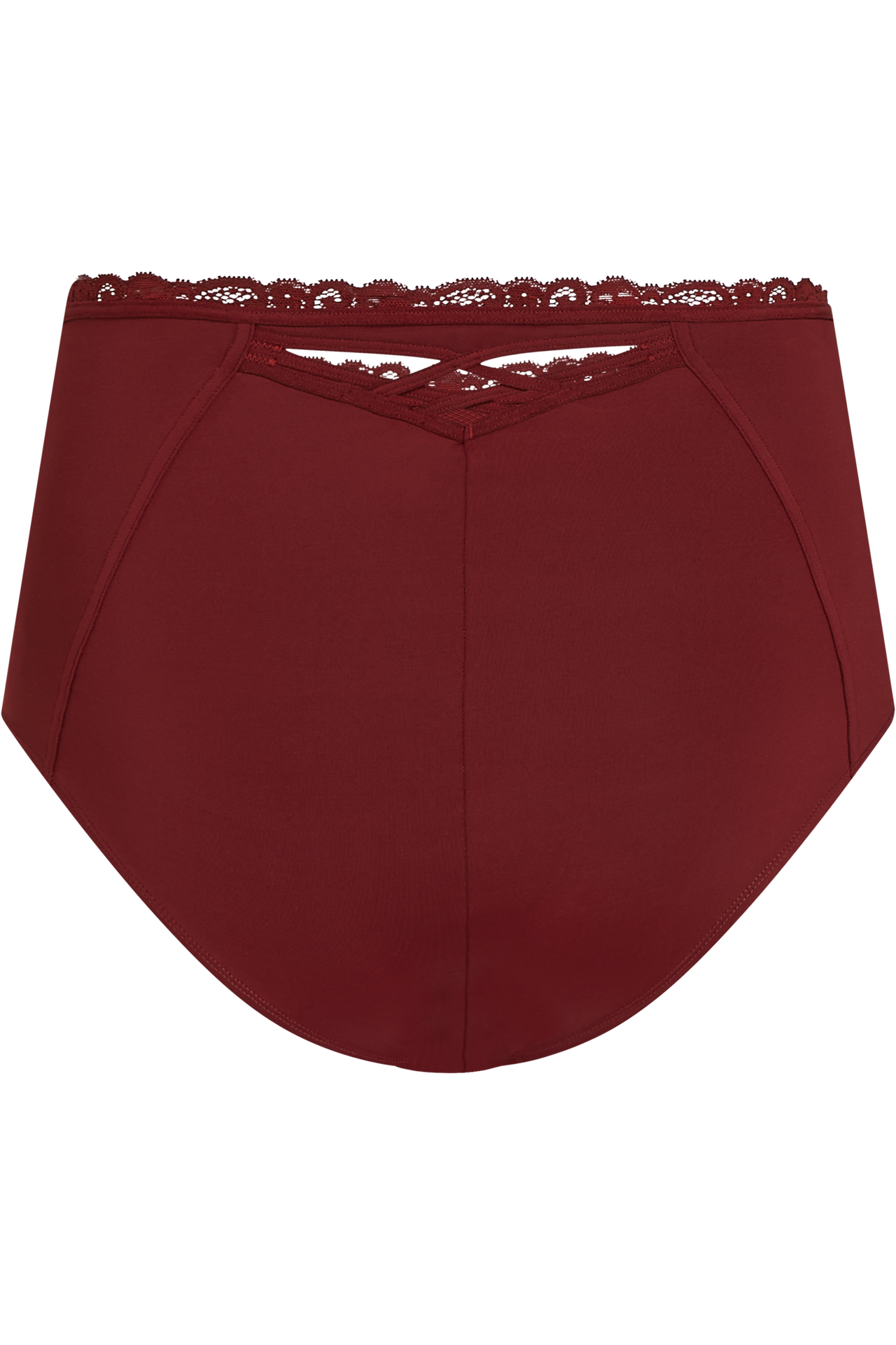 Dame de paris high waist briefs midnight merlot