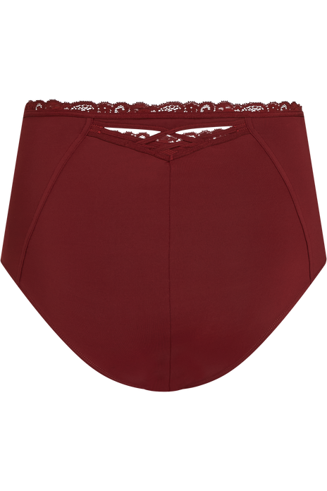 Dame de paris high waist briefs midnight merlot