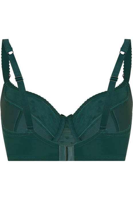 Incognita wired semi padded plunge balcony shadow green