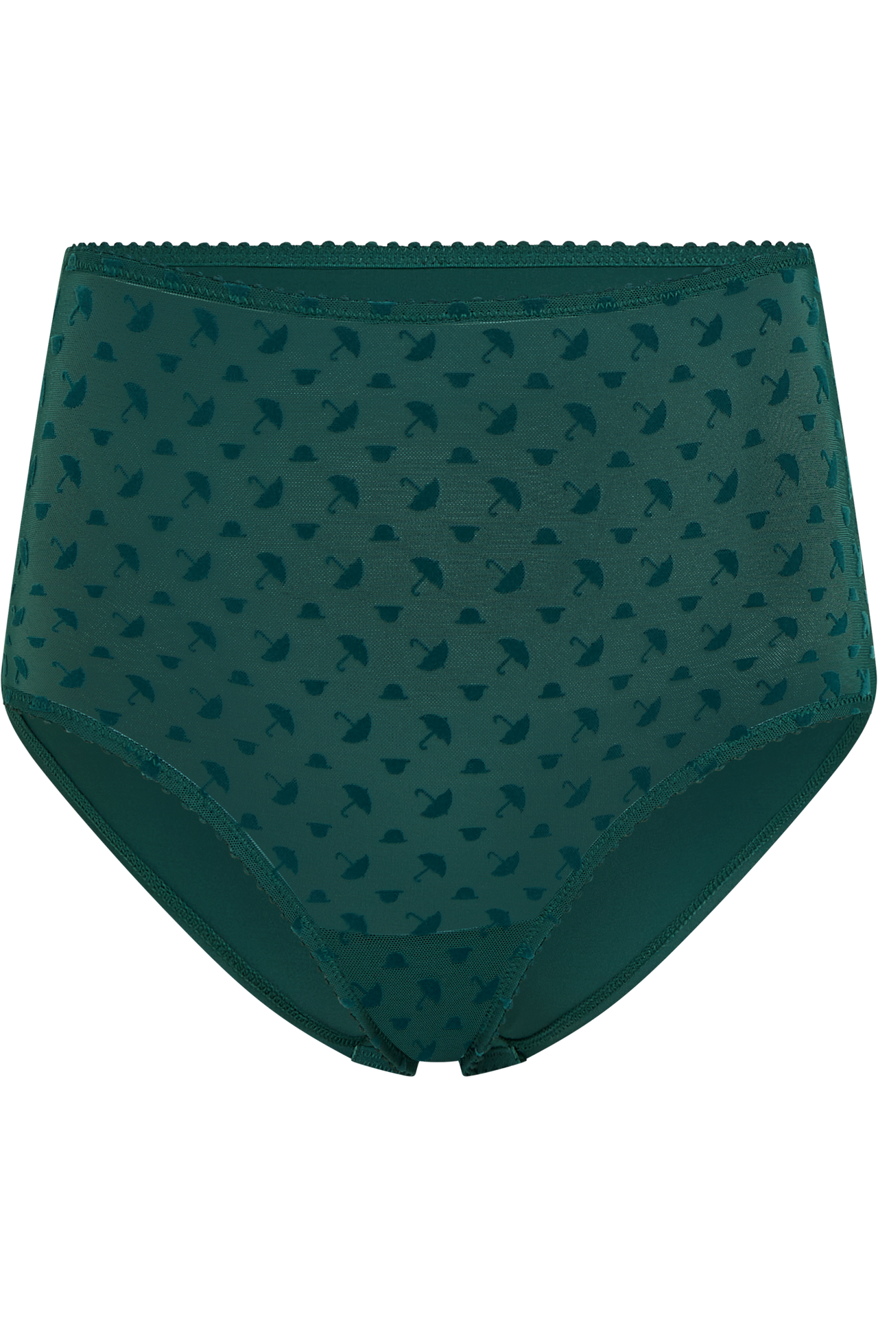 Incognita high waist briefs shadow green