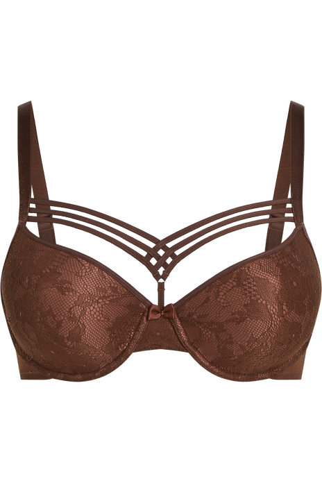 Dame de paris plunge bra mocha mirage