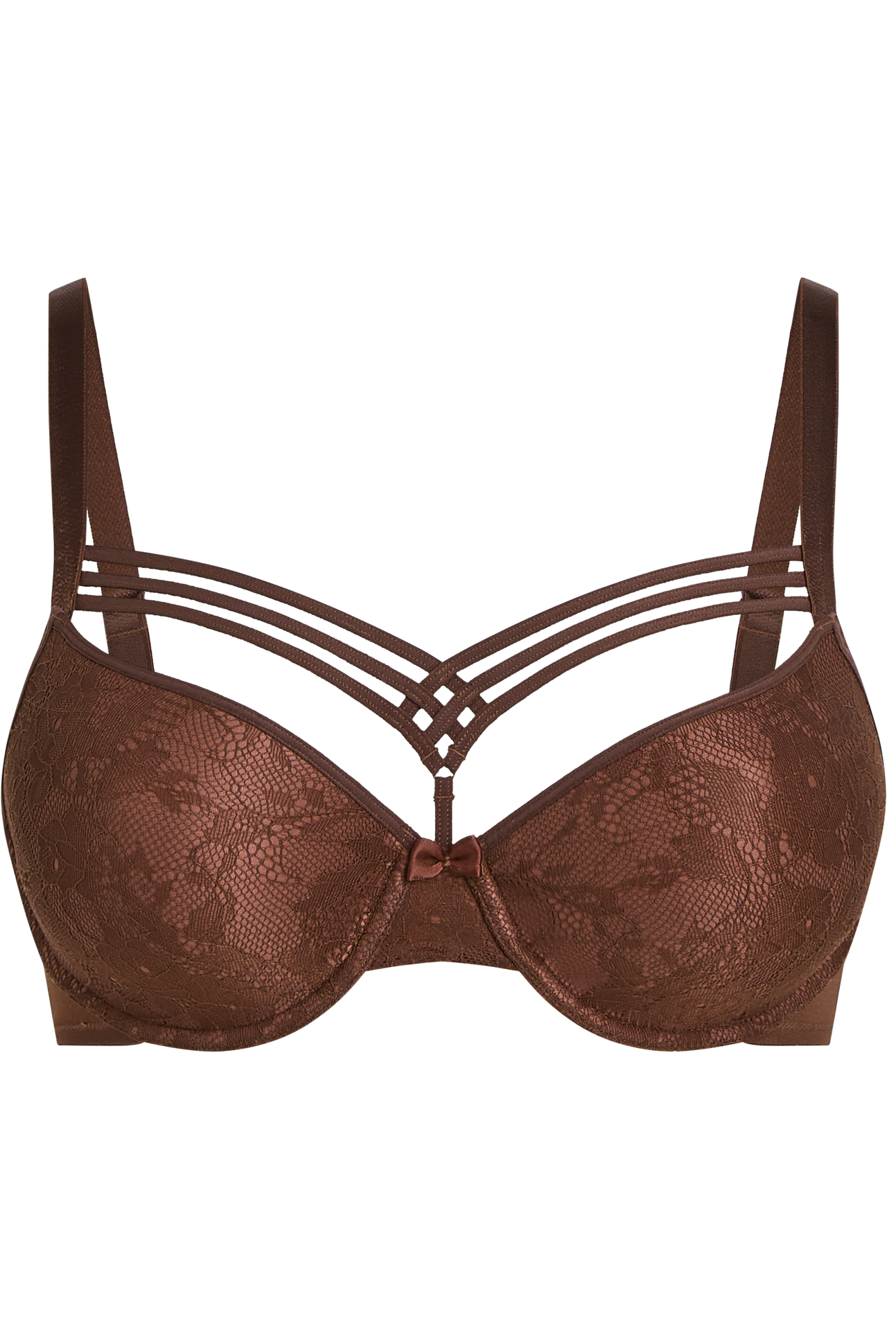 Dame de paris plunge bra mocha mirage