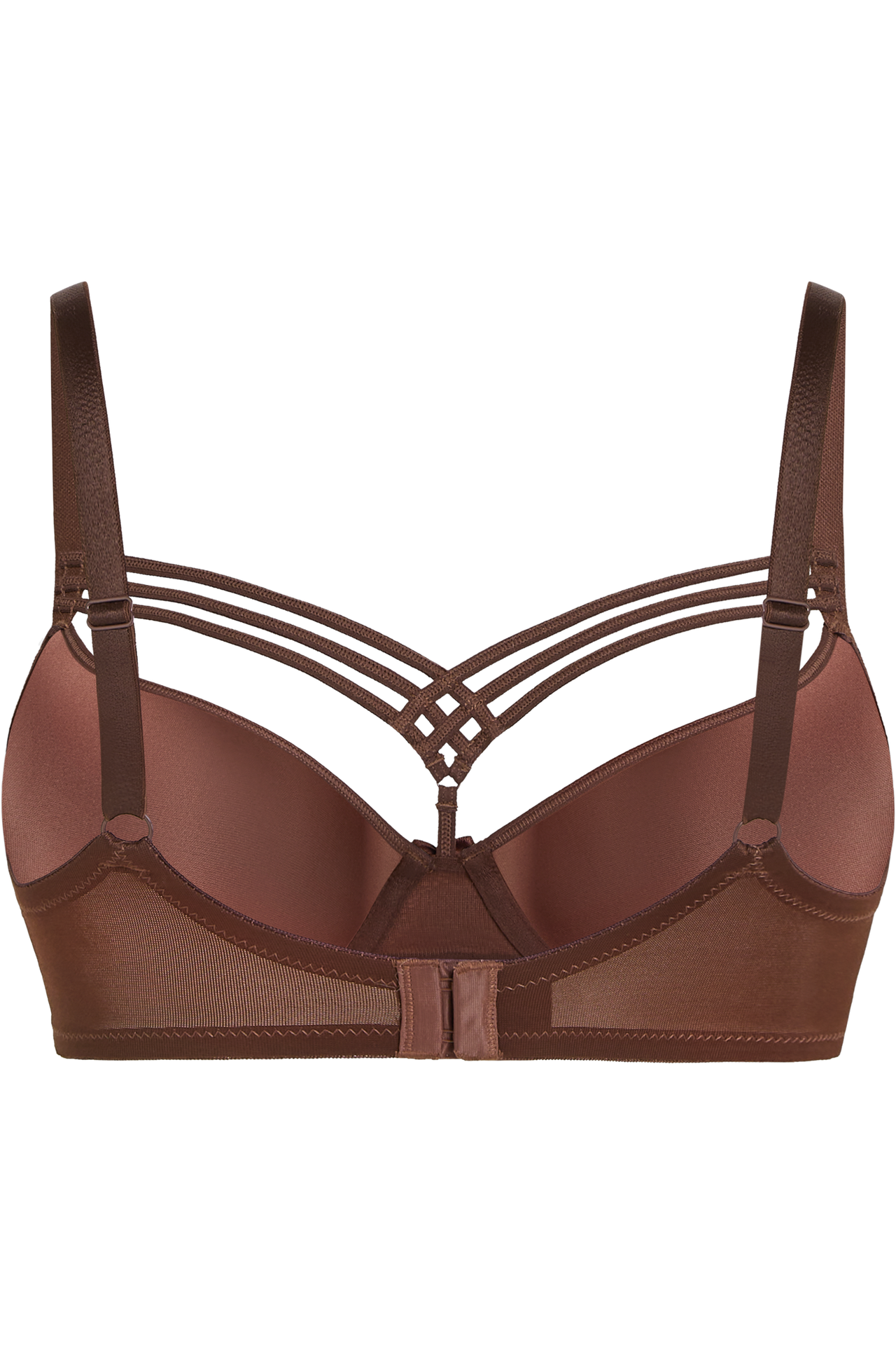 Dame de paris plunge bra mocha mirage