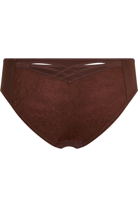 Dame de paris 8 cm brazilian briefs mocha mirage
