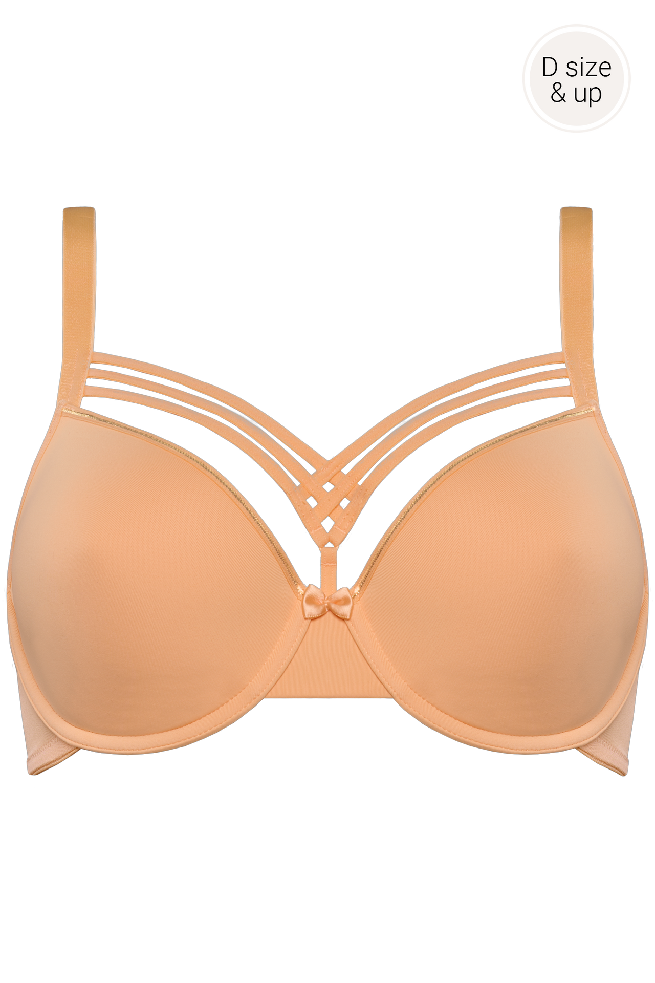 #dame-de-paris-plunge-bra-apricot-and-gold