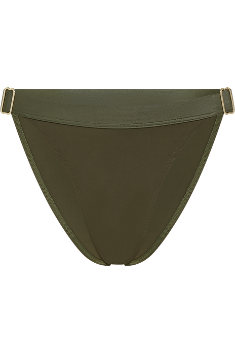 Cache coeur tanga seaweed green