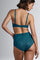 Dame de paris high waist briefs lagoon blue