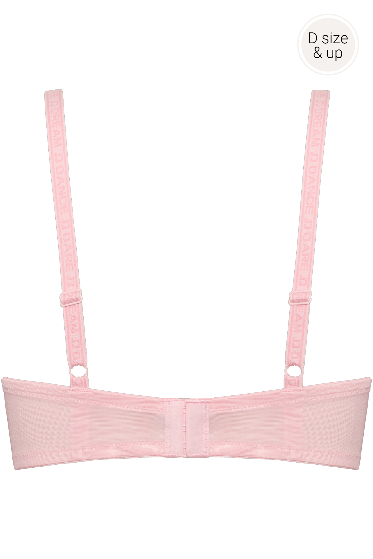 Space odyssey balcony bra blush pink