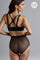 #color_sheer black polka dot