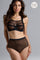 #color_sheer black polka dot