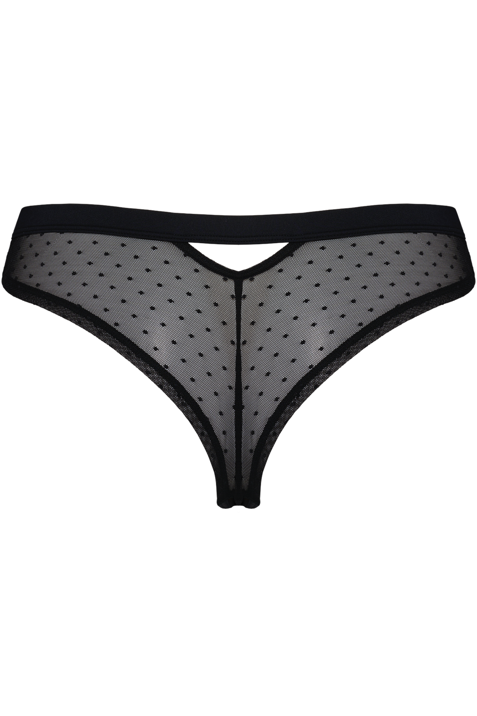 #color_sheer black polka dot