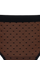 #color_sheer black polka dot