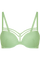 Seduction push up bra pastel green