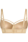Space odyssey balcony bra sand and golden lurex