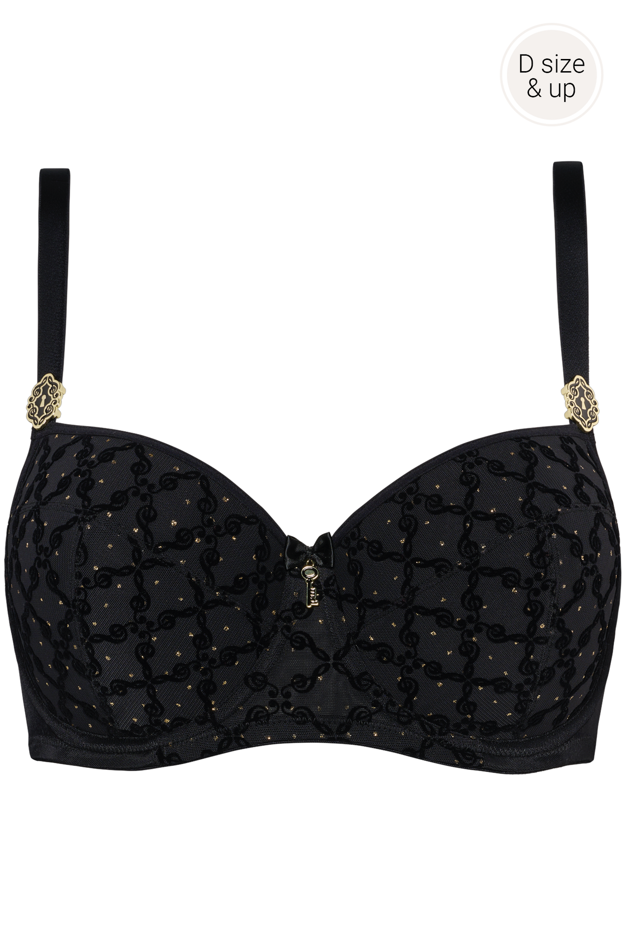 #color_black and gold print