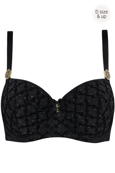 #color_black and gold print
