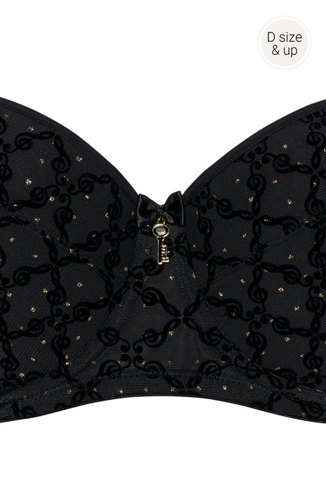 #color_black and gold print