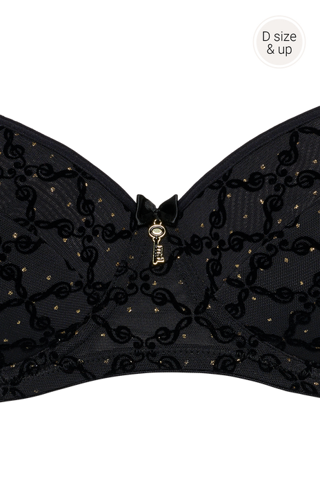 #color_black and gold print