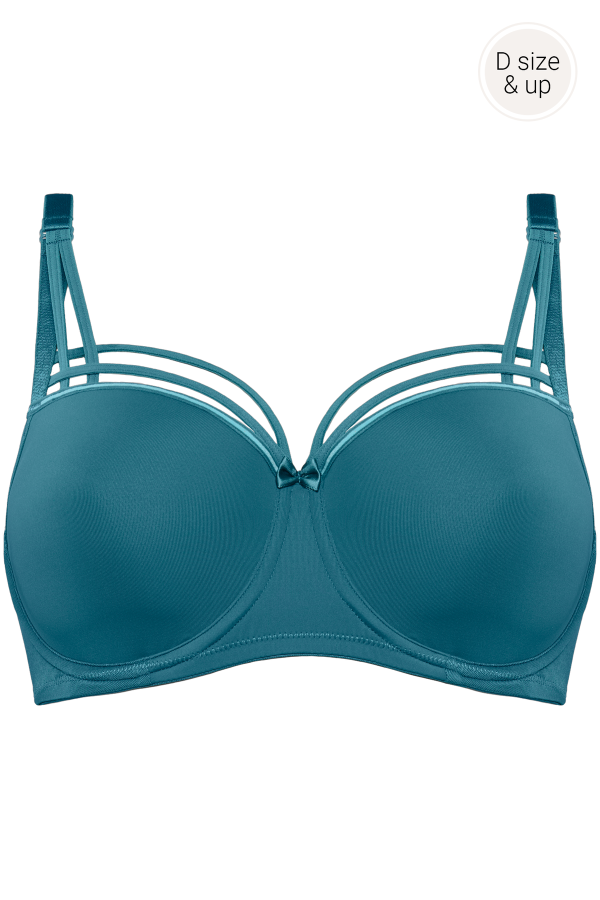 Dame de Paris balconette bh petrol and light blue | Marlies Dekkers ...