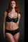 Space odyssey 12 cm brazilian shorts black lace and sand