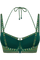 Holi vintage wired unpadded bikini top botanical garden