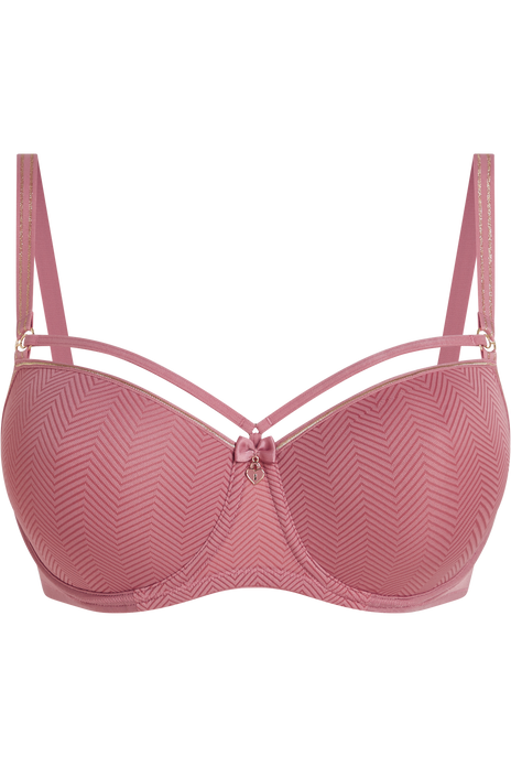 Space odyssey balcony bra rose and gold