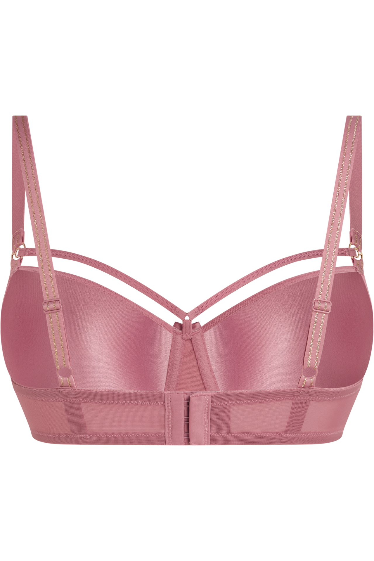 Space odyssey balcony bra rose and gold