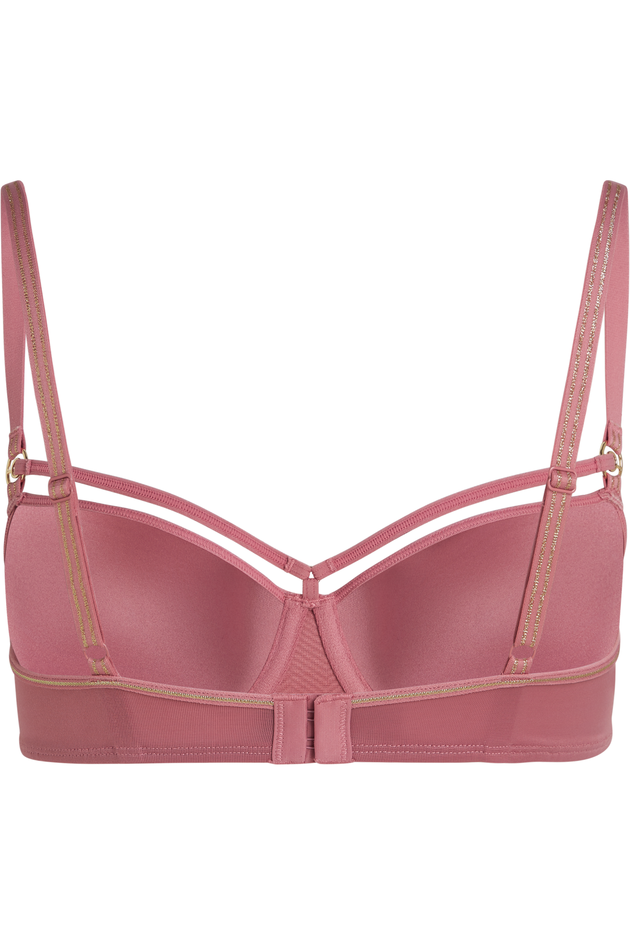 Space odyssey balcony bra rose and gold