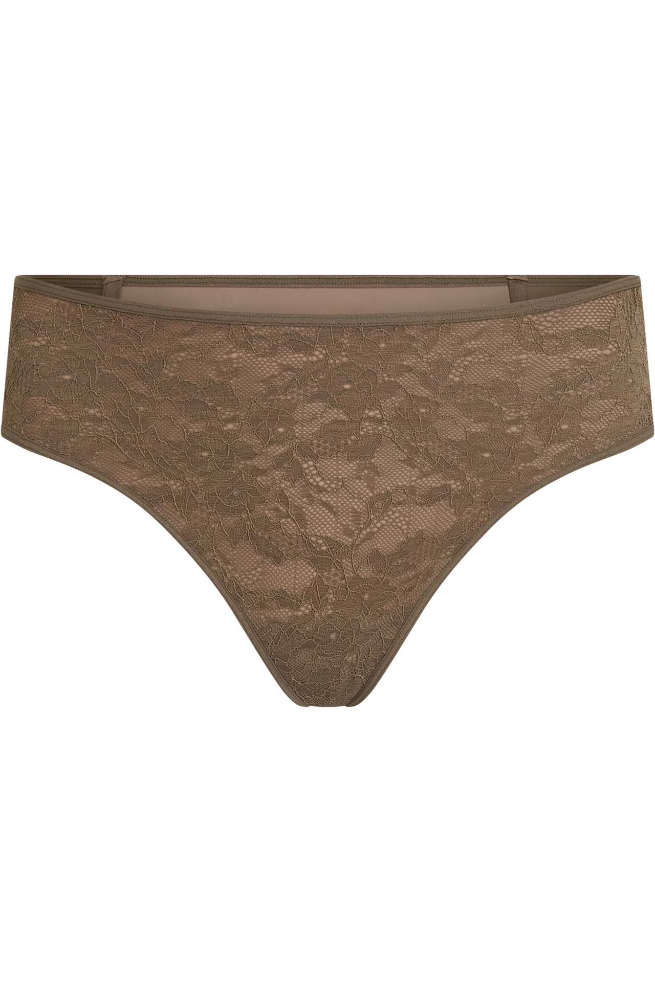 Dame de paris 7 cm thong cappucino brown