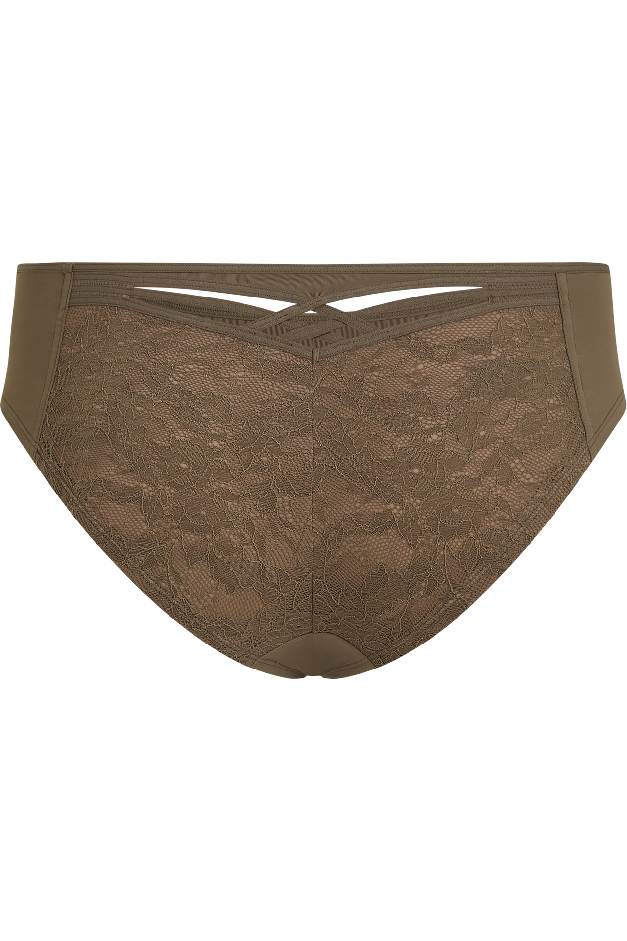 Dame de paris 8 cm brazilian briefs cappucino brown