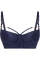 Morana plunge balcony bra dark sky blue