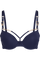 Morana push up bra dark sky blue