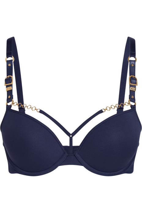 Morana push up bra dark sky blue