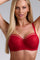 Space odyssey balcony bra red lace