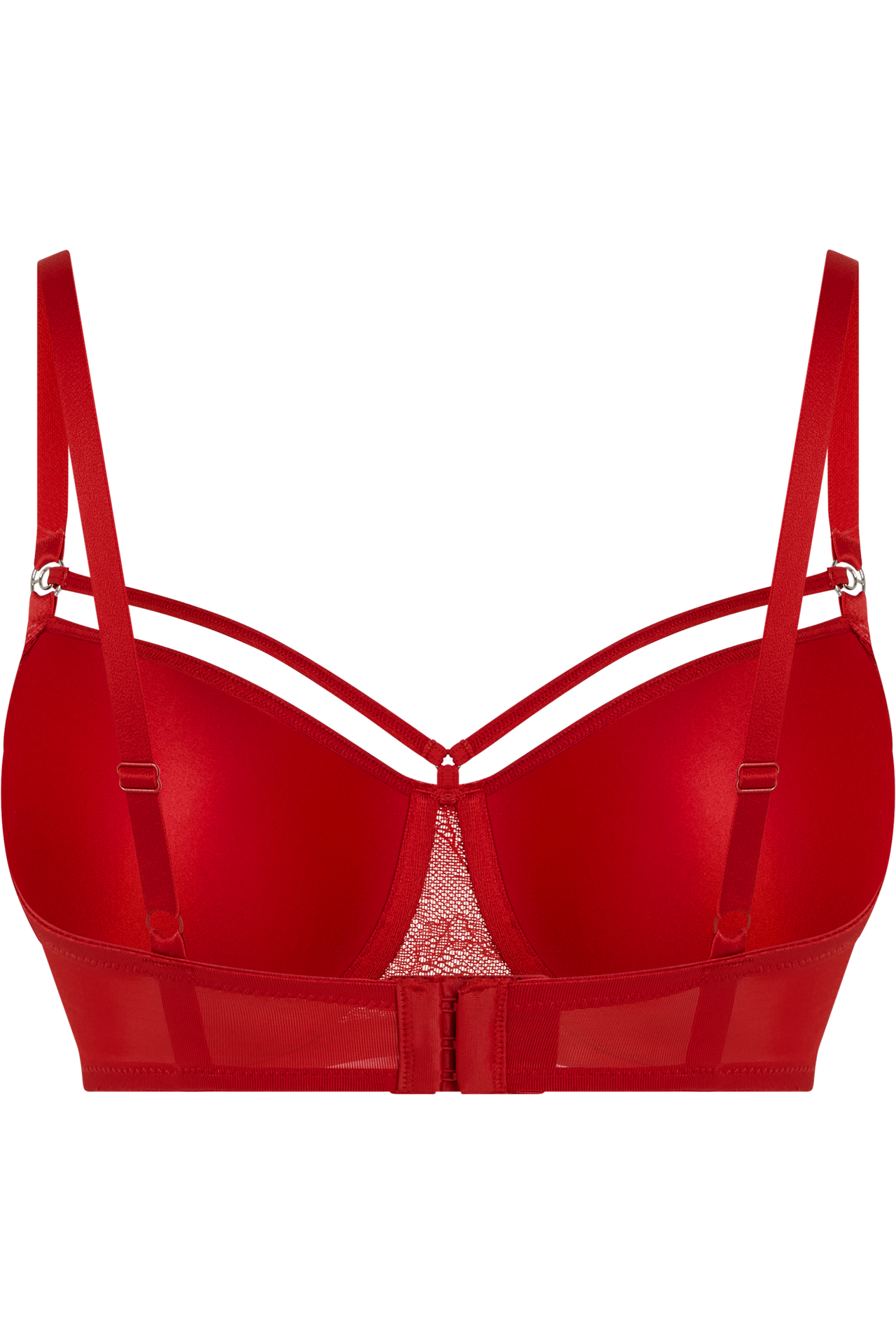 Space odyssey balcony bra red lace