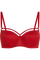 Space odyssey balcony bra red lace