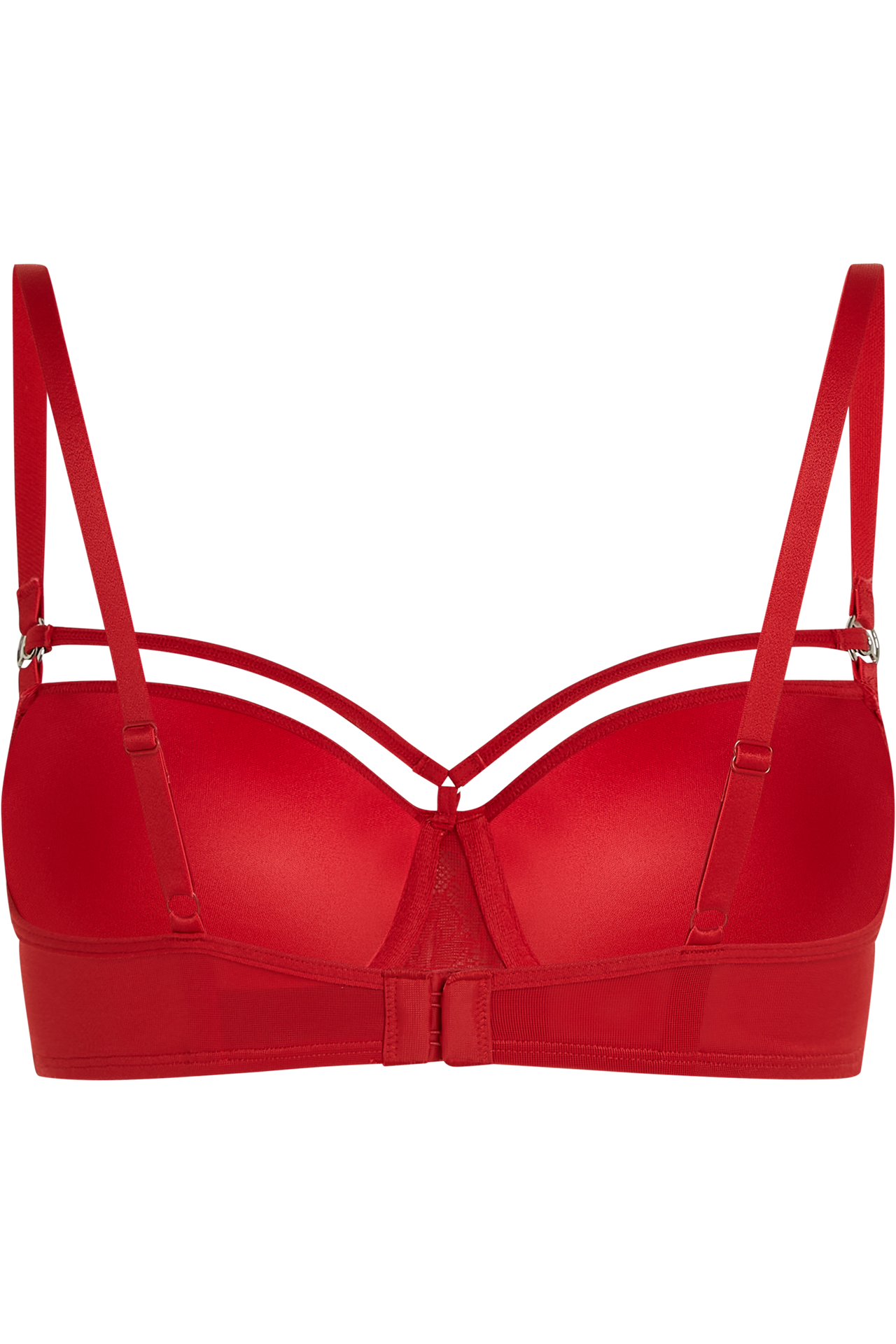 Space odyssey balcony bra red lace