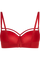 Space odyssey balcony bra red lace
