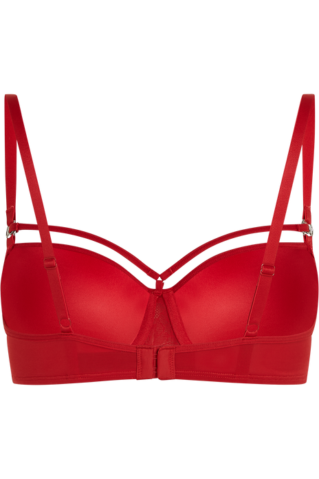Space odyssey balcony bra red lace