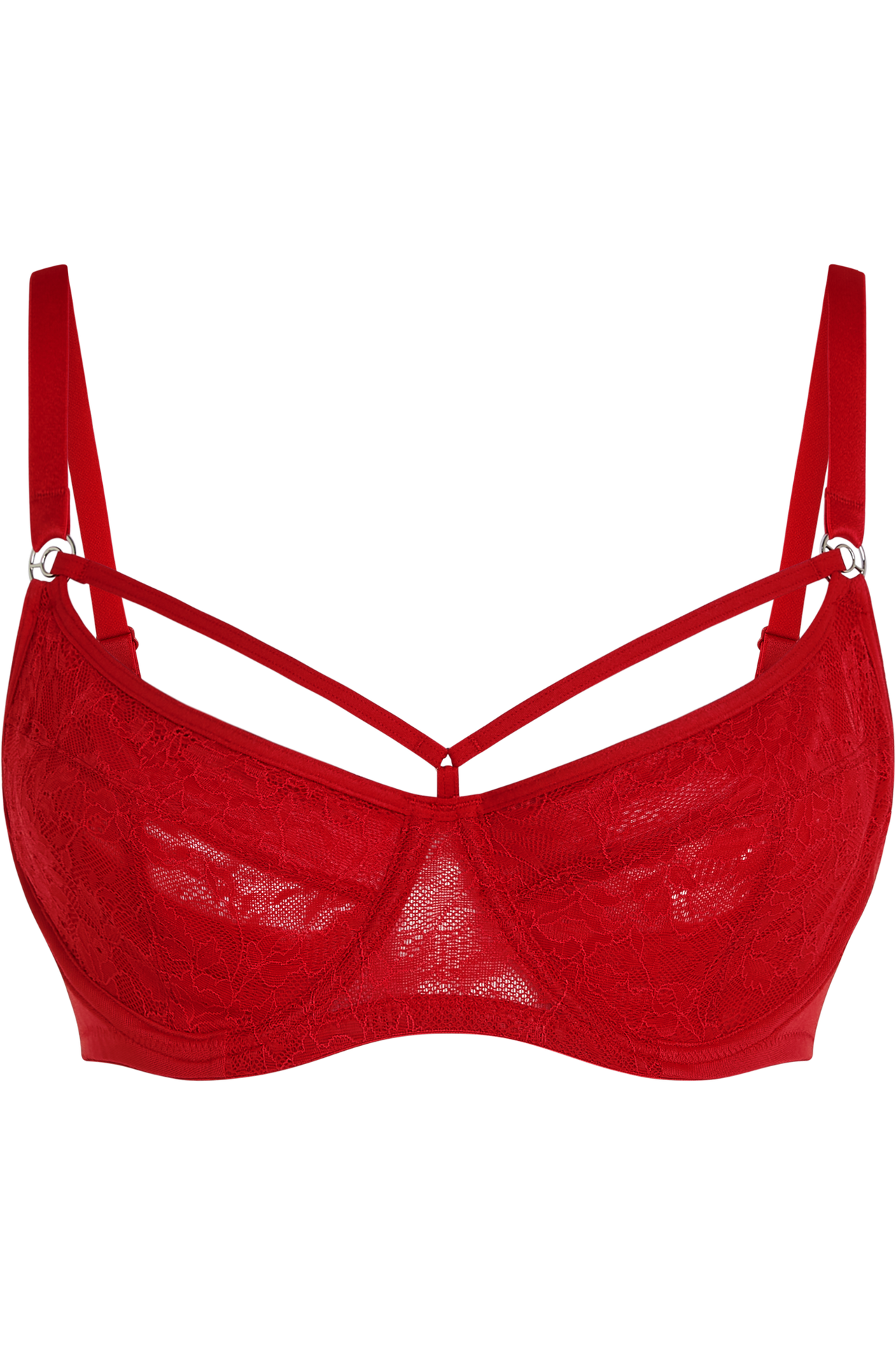 Space odyssey wired unpadded balcony red lace