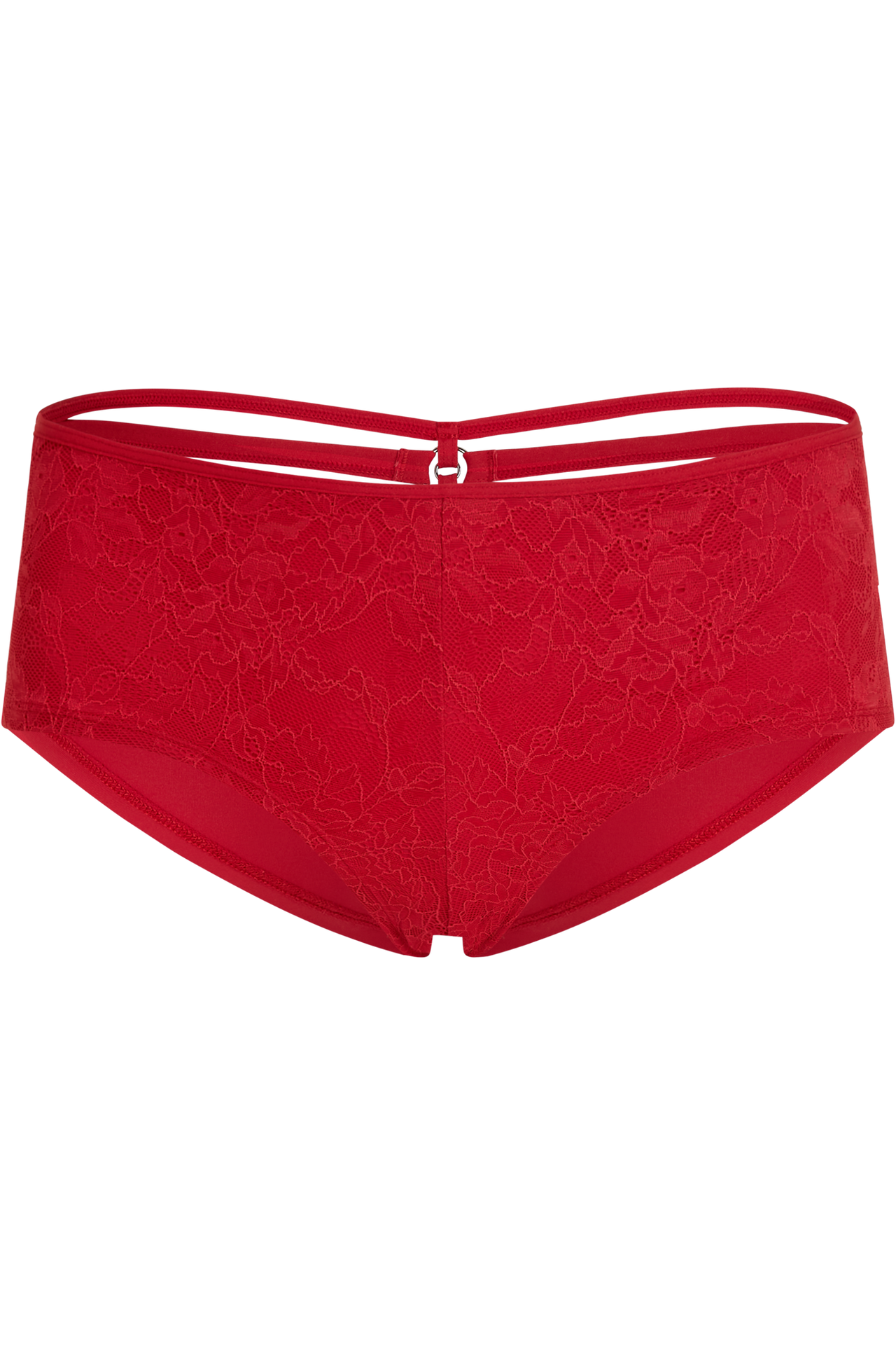Space odyssey 12 cm brazilian shorts red lace