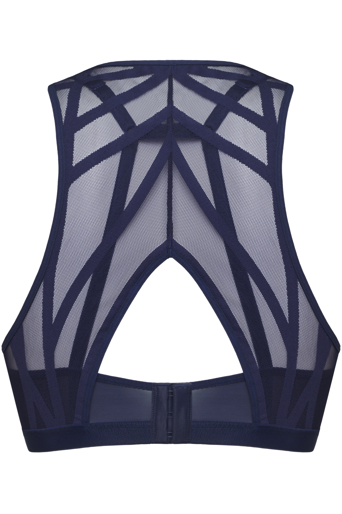 Transparent Bra Pattern The Illusionist transparent nightfall push up bra | Marlies Dekkers ...