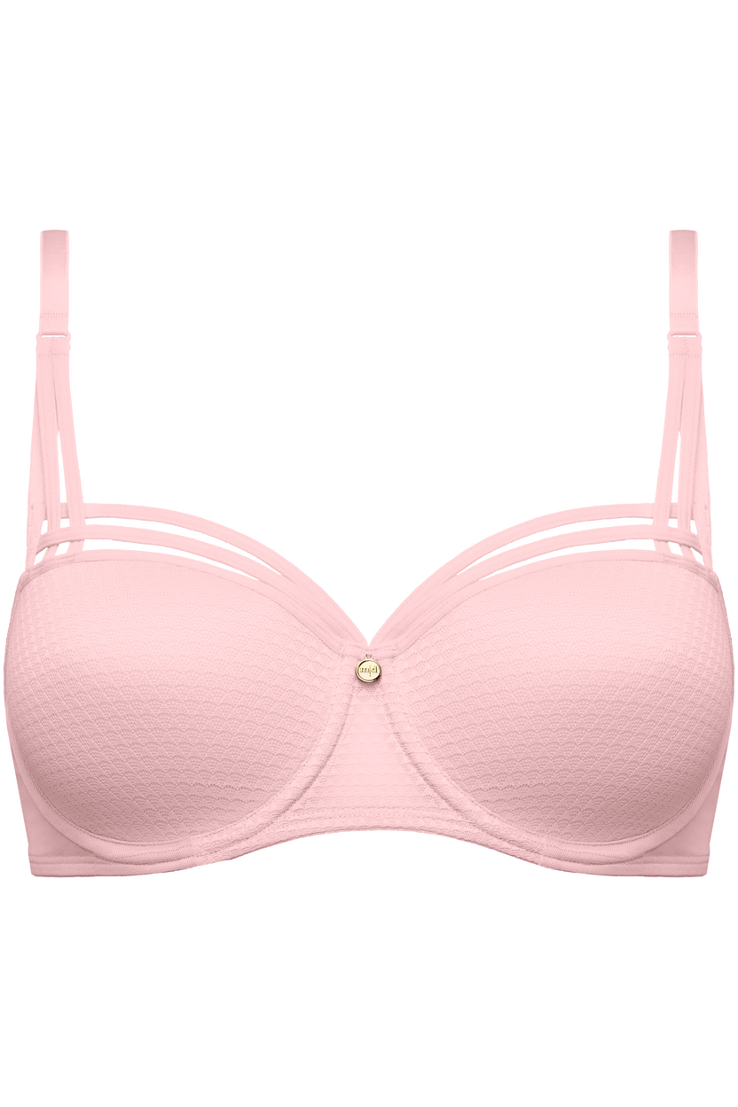 Dame de Paris balcony bra blush pink | Marlies Dekkers designer ...