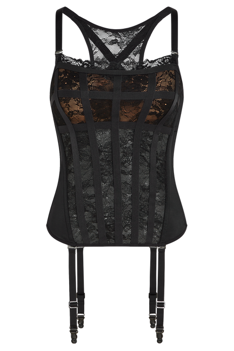 sensual-spider-plunge-balcony-corset-black-and-sand