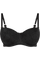 Rococo balcony bra royal black