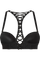 Rococo push up bra royal black