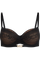 Rebel in lace plunge balcony bra black rebel
